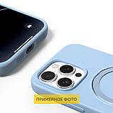 Чохол Silicone Case Full Protective with Ring для Apple iPhone 16e (6.1") Blue, фото 3