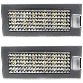 Fiat Freemont 11-16 LED підсвічування номерного знака 2 шт. встановити