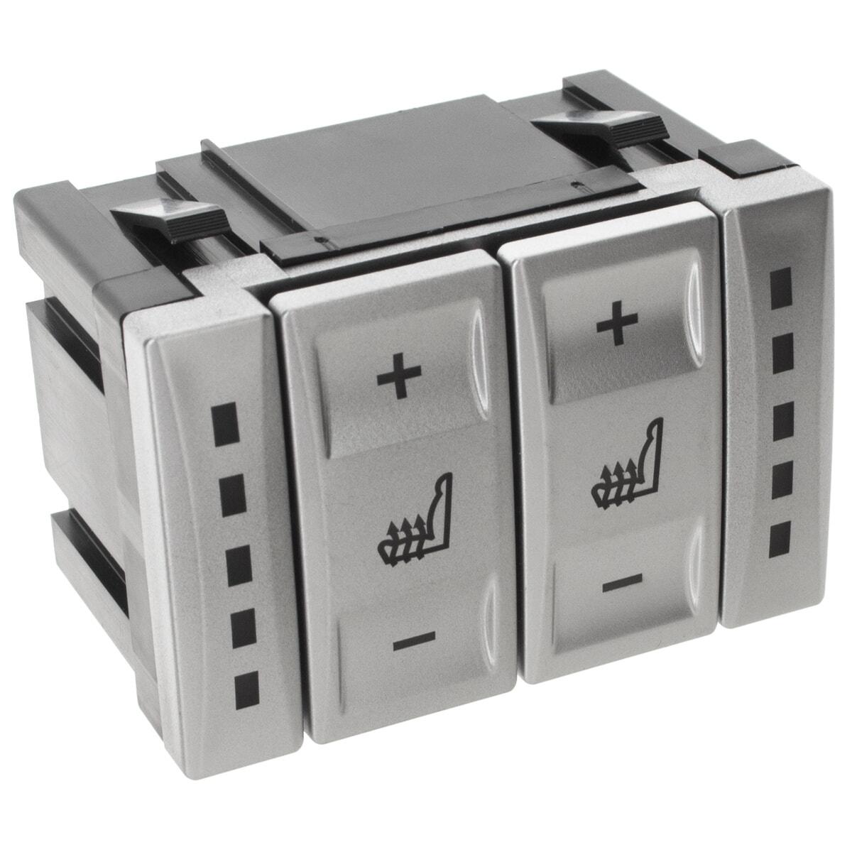 Перемикач підігріву сидінь Ford Mondeo IV 07-15 SILVER, фото 1