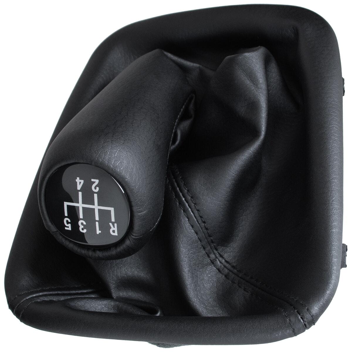 BMW 3 E36 90-00 ЧОРНА ЕКО ШКІРА Ручка КПП + ЧОРНА ЧЕРНА з рамкою 5 ШВИДКІСТЕЙ арт DA-30946, фото 1