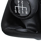 BMW 3 E36 90-00 ЧОРНА ЕКО ШКІРА Ручка КПП + ЧОРНА ЧЕРНА з рамкою 5 ШВИДКІСТЕЙ арт DA-30946, фото 7