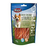 Ласощі для собак Trixie 31586 Premio Chicken Cheese Stripes сир/курка 100 г (4011905315867)