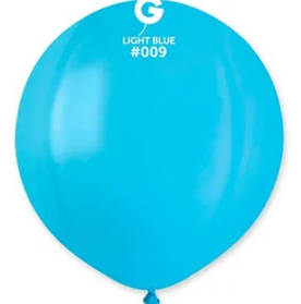 Кулька 19"/48 блакитний 009 латекс пастель ТМ "Gemar" шт. G19 3102-0693