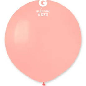 Кулька 19"/48 рожевий ніжний 073 латекс пастель ТМ "Gemar" шт. G19 3102-0698