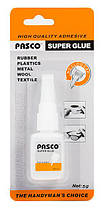 Супер-клей Pasco 5 г C-001-1 у блістері