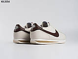 Кросівки Nike Cortez white brown 37-44, фото 4