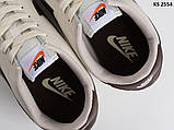 Кросівки Nike Cortez white brown 37-44, фото 5