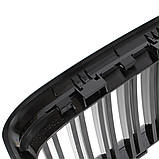 БМВ 3 Е36 91-96 решітки між фарами (нирки) ліва+права комплект ЧОРНА ГЛЯНЦЕВА ДВ., фото 5