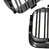 БМВ 3 Е36 91-96 решітки між фарами (нирки) ліва+права комплект ЧОРНА ГЛЯНЦЕВА ДВ., фото 3