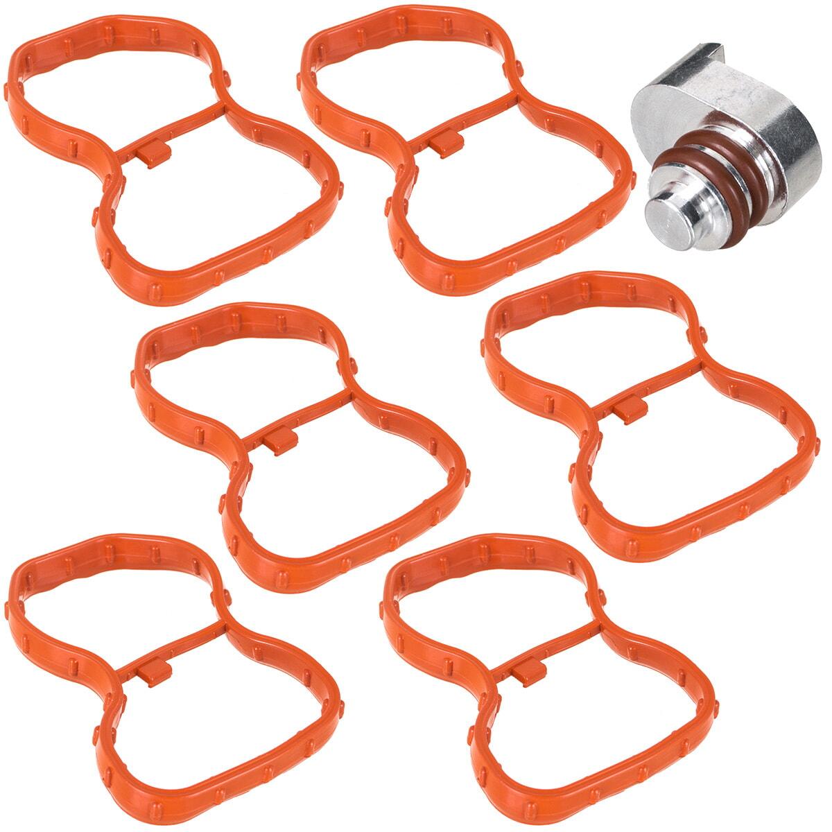 BMW X5 E70 10-13 N57N N57X N57Z ущільнювачі заслінки впускного колектора 7 шт. встановити, фото 1