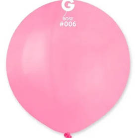 Кулька 19"/48 рожевий 006 латекс пастель ТМ "Gemar" шт. G19 3102-0690