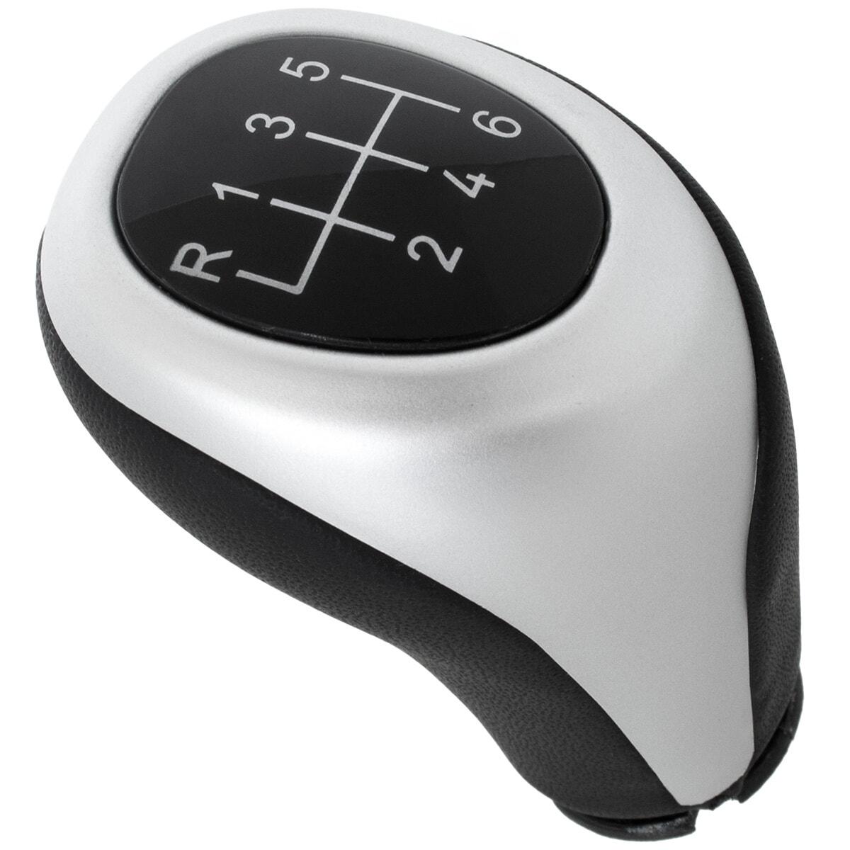 BMW 3 F30 F31 F34 F35 11-16 ручка КПП ЧОРНИЙ / СРІБЛИВИЙ 6 СК., фото 1