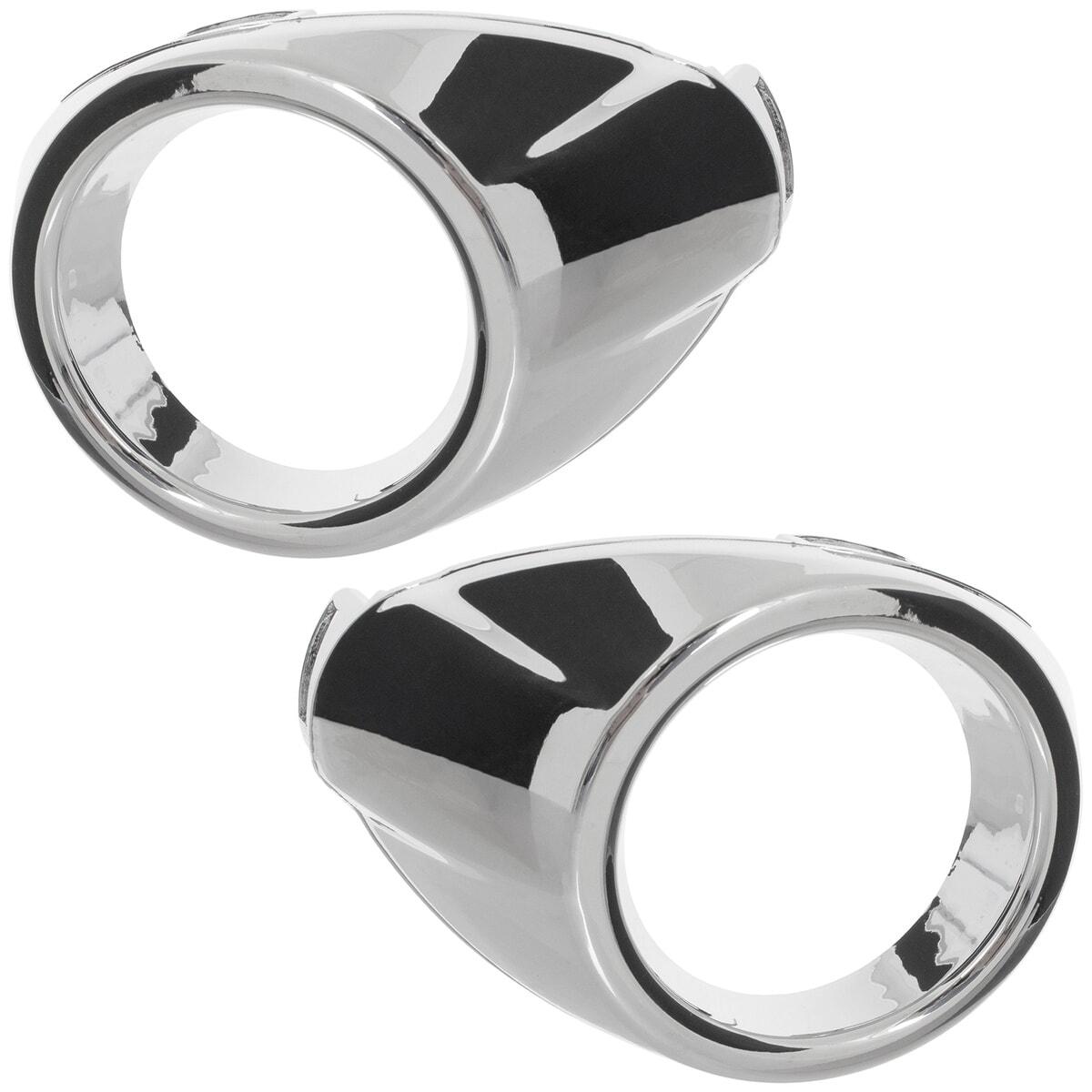 Ford Focus III 10-14 рама галогенка ХРОМ ліва + права 2 шт. НАБІР, фото 1