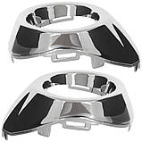 Ford Focus III 10-14 рама галогенка ХРОМ ліва + права 2 шт. НАБІР, фото 7