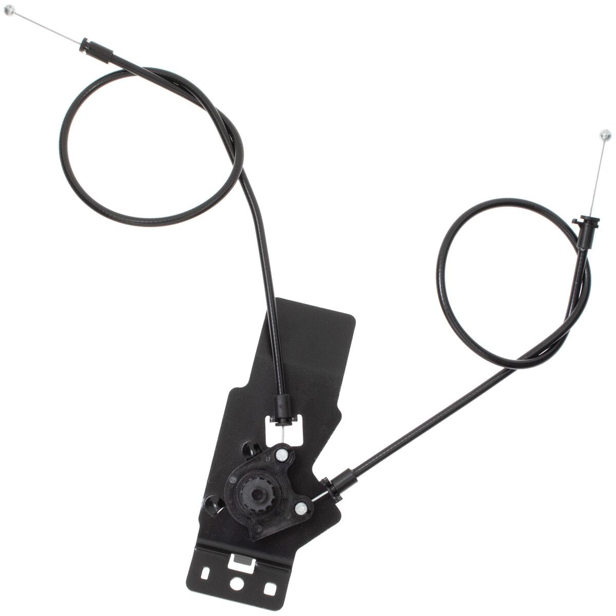 Audi A4 B9 15-21 отвір капоту чорн, фото 1