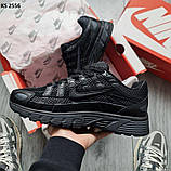 Кросівки Nike P-6000 total black, фото 3