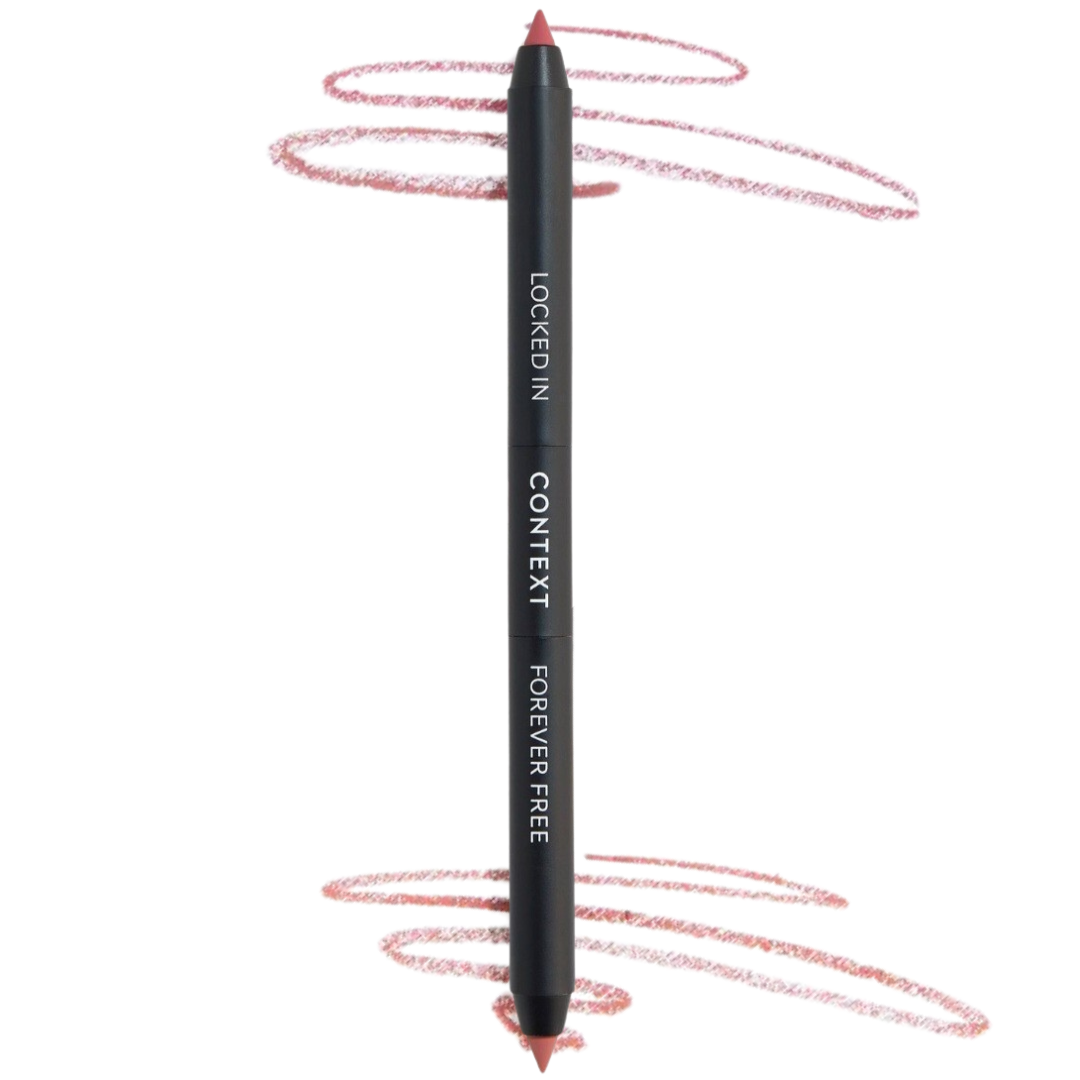 Олівець для губ Context Skin Dual Lip Pencil Locked In & Forever Free 2 × 0.5 г
