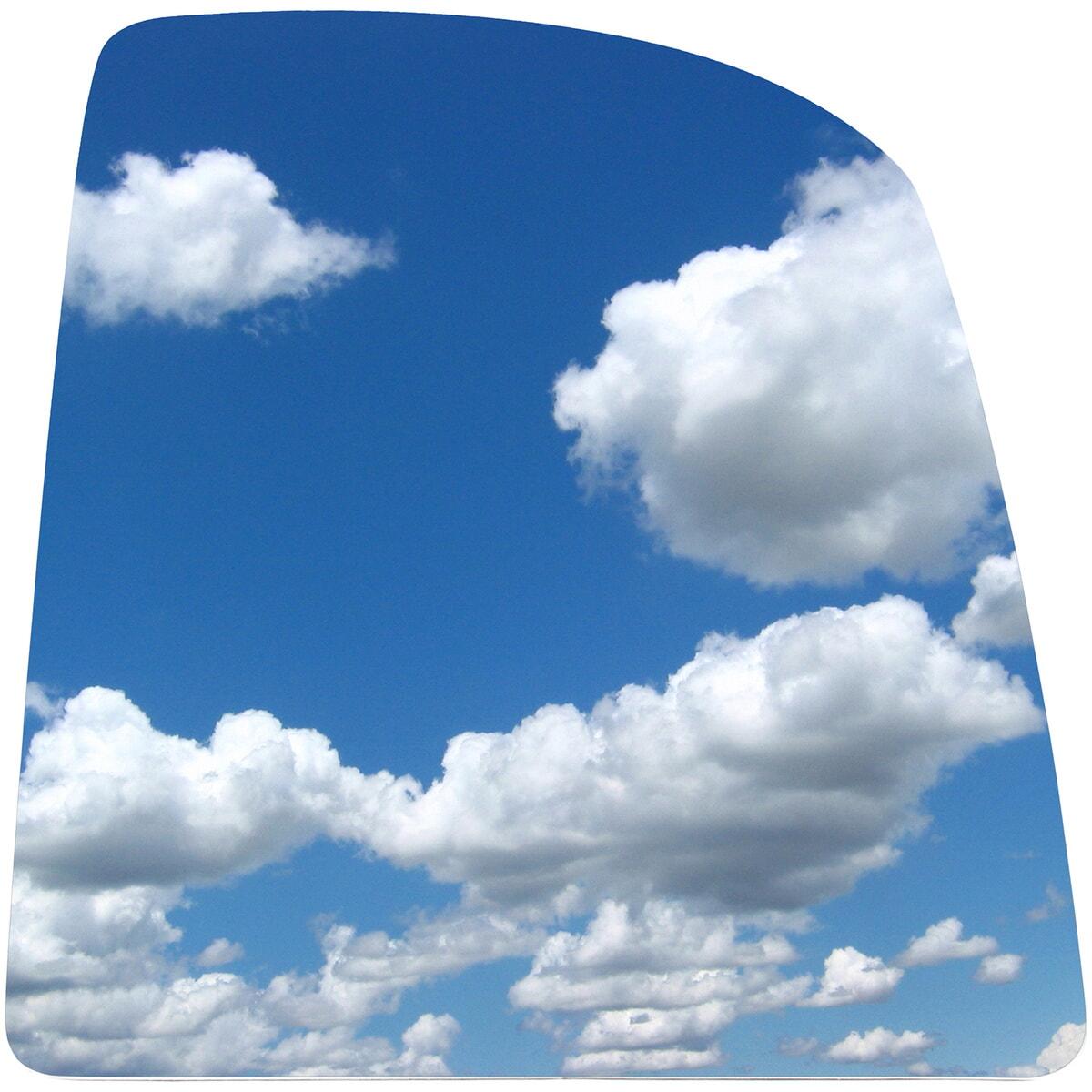 VW Crafter II 17-23 дзеркало вкладиш ВЕРХНЕ З ПІДІГРІВОМ праве  З ДЕФЕКТОМ, фото 1