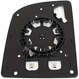 VW Crafter II 17-23 дзеркало вкладиш ВЕРХНЕ З ПІДІГРІВОМ праве  З ДЕФЕКТОМ, фото 2