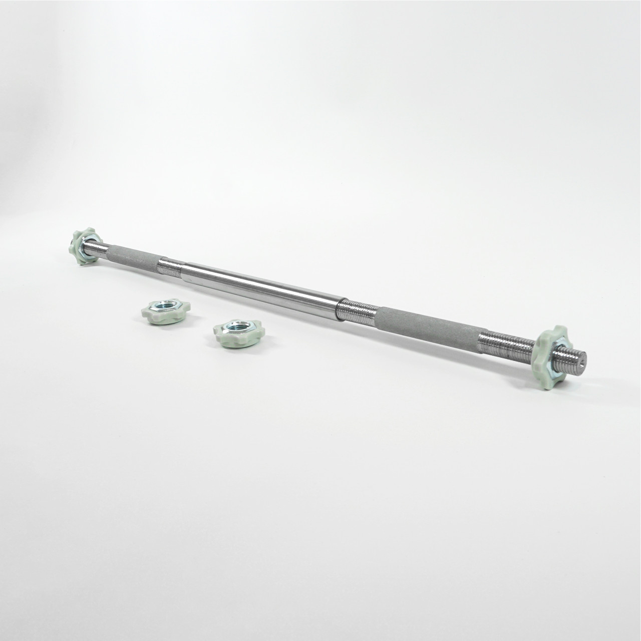 Набір: Грифи гантельні 35 см х2 шт 25 мм та з'єднувач діаметр, фото 1