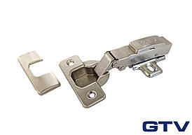 Завіса накладна GTV з дотягувачем Prestige