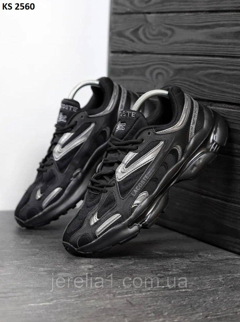 Кросівки Lacoste L003 total black, фото 1