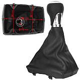 Audi A4 B8 07-15 ЧОРНИЙ + ХРОМ РУЧКА ПЕРЕКЛЮЧАННЯ ПЕРЕДАЧ 6 ШВИДКІВ + ЧОРНІ ГЕТИ, фото 10