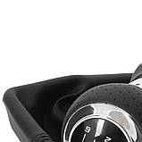 Audi A4 B8 07-15 ЧОРНИЙ + ХРОМ РУЧКА ПЕРЕКЛЮЧАННЯ ПЕРЕДАЧ 6 ШВИДКІВ + ЧОРНІ ГЕТИ, фото 9