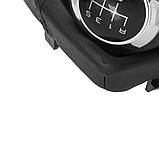 Audi A4 B8 07-15 ЧОРНИЙ + ХРОМ РУЧКА ПЕРЕКЛЮЧАННЯ ПЕРЕДАЧ 6 ШВИДКІВ + ЧОРНІ ГЕТИ, фото 7