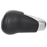 Ручка КПП Mazda MX-5 ЧОРНА + СРІБЛИВА 5 / 6 СК, фото 4