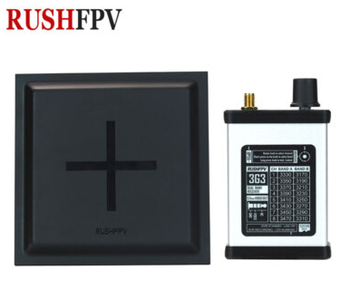 Патч антена RushFPV 3.3G 15.8dBi та відеоприймач RUSHFPV VRX 3.3G для FPV версія без запису відео, фото 1