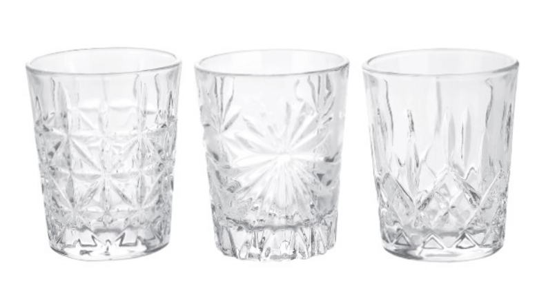 Набір стопок скляних Helios "Роял лайт" 50 мл 6 шт K6504, фото 1