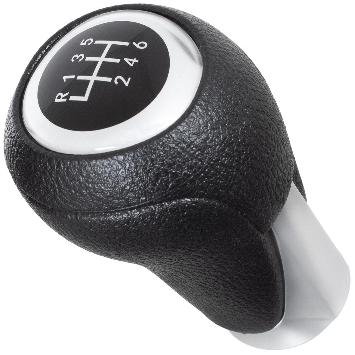 Mazda 6 III 2013- ЧОРНИЙ + СРІБЛИВИЙ 6 ШВИДКІСТЬ ручка перемикання передач, фото 1