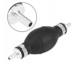 Груша для підкачування палива, штуцер 12 мм (прямий/прямий) Silver S10728