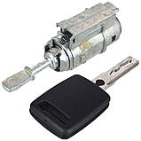 Audi A6 C5 97-05 Вкладиш замка передніх лівих дверей + КЛЮЧ арт. DA-24532, фото 2