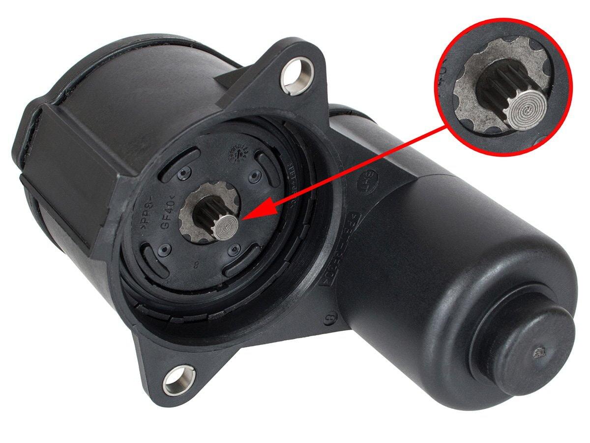 Audi A6 C6 04-11 моторчик ручного гальма 12 зубців арт DA-20196, фото 1