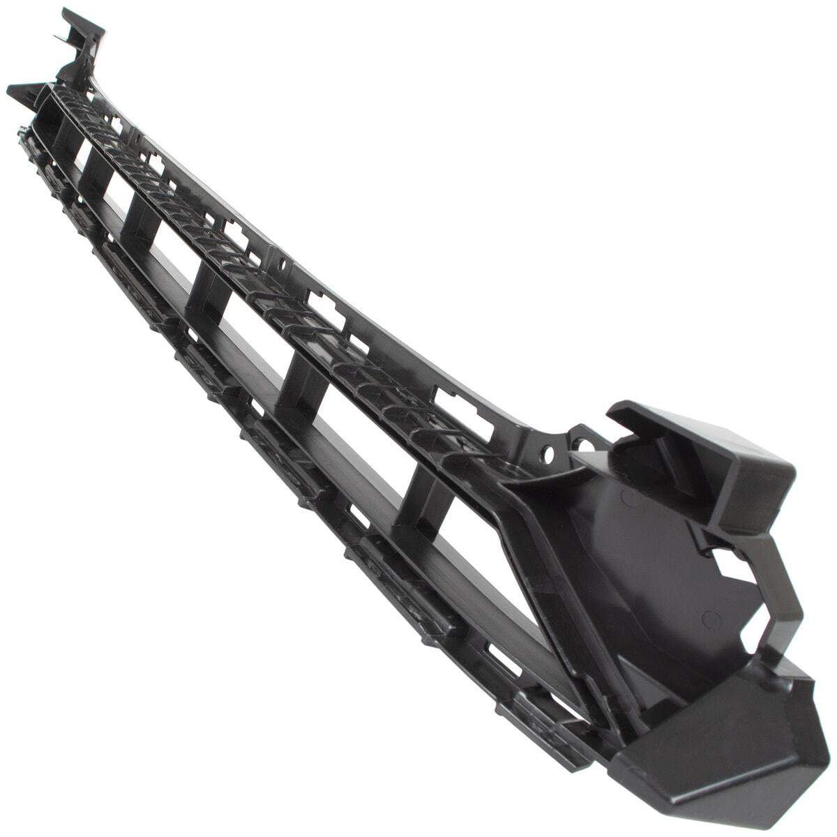 Audi A6 C7 S-LINE FL 14-18 нижня решітка в передній бампер середній ЧОРНИЙ, фото 1