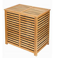 Кошик для білизни BAMBOO на два відділи 60x40x60см 140л