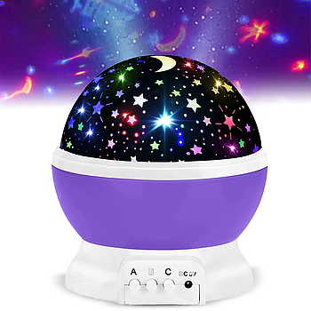 [ОПТ] Обертовий нічник-проектор "Зоряне небо" Star Master у формі кулі