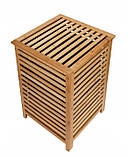 Кошик для білизни BAMBOO 40x40x60cm 65л, фото 5