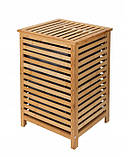 Кошик для білизни BAMBOO 40x40x60cm 65л, фото 2