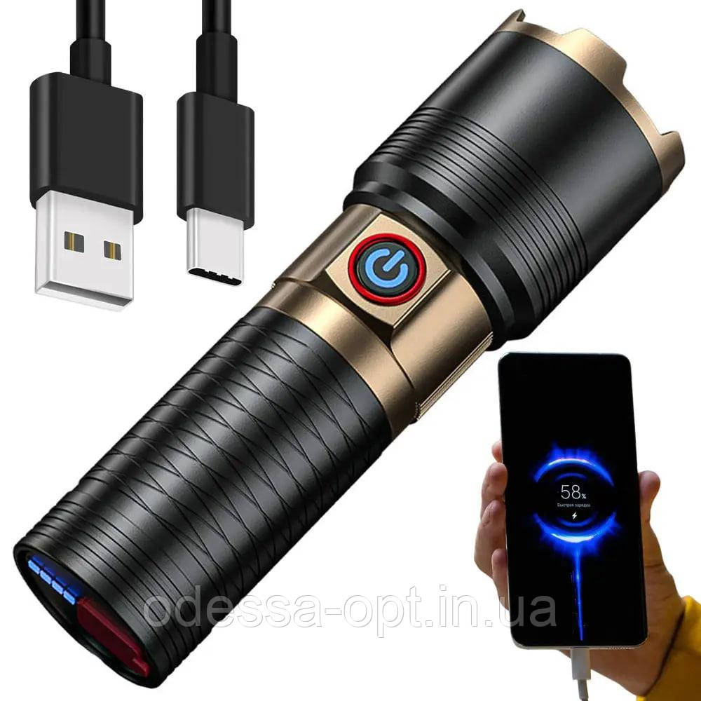 Фонарик ручний TG CB X53 LASER LED