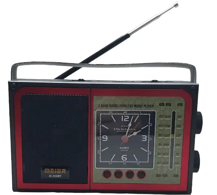 Портативний радіоприймач акумуляторний Golon M-559BT