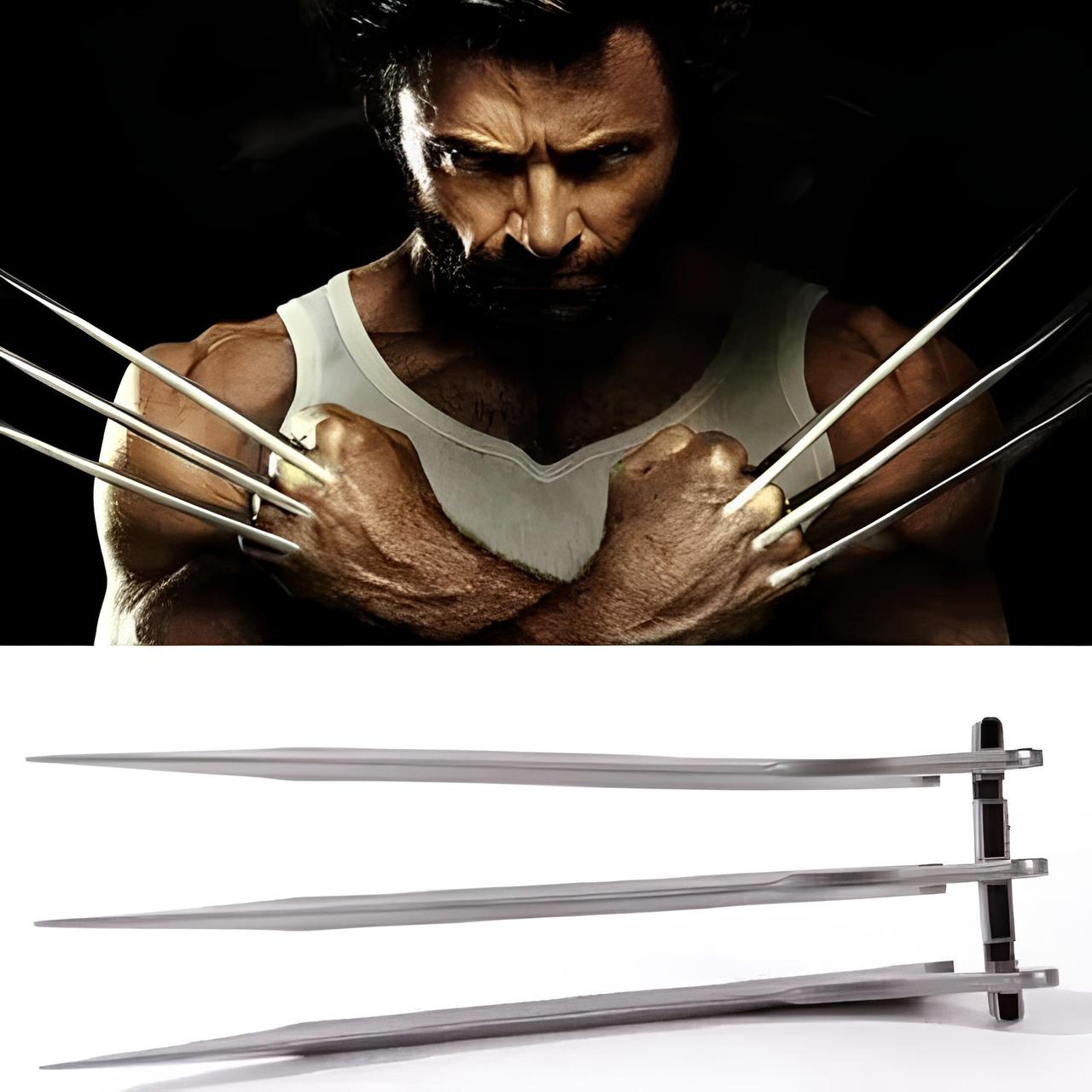 Іграшкові кігті Росомахи Логана X-MEN Wolverine — 26 см, у натуральну величину, для косплею та ігор, фото 1