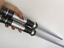 Світловий меч RESTEQ — комплект з 2 мечів, що об'єднуються в дворучний, по 67 см кожен | Зоряні війни, лазерний меч джедая, фото 8
