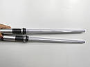 Світловий меч RESTEQ — комплект з 2 мечів, що об'єднуються в дворучний, по 67 см кожен | Зоряні війни, лазерний меч джедая, фото 9