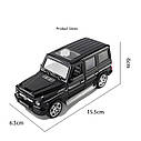 Модель автомобіля Mercedes AMG G65 масштаб 1:32 з фарами, що світяться, фото 4
