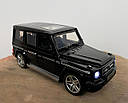 Модель автомобіля Mercedes AMG G65 масштаб 1:32 з фарами, що світяться, фото 8
