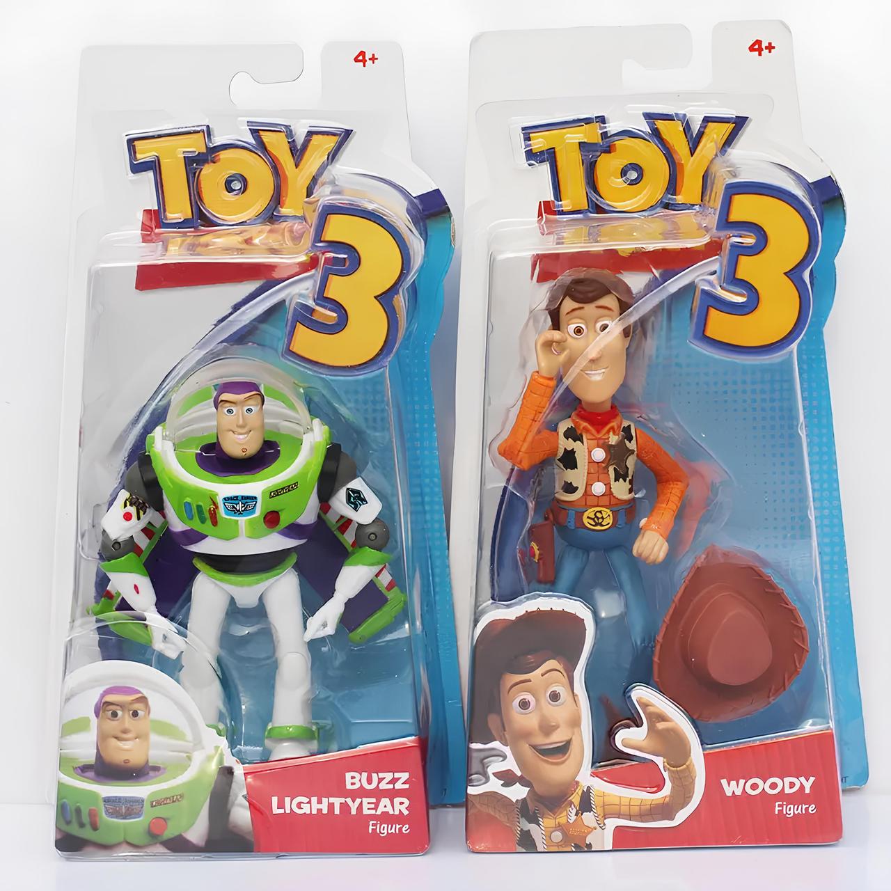 Статуетки Історія Іграшок Той Сторі Toy Story набір з двох фігурок Вуді та Базз Лайтер