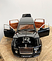 Модель автомобіля Rolls Royce Phantom 1:24. Звук + світло ефекти. Металева інерційна машинка Роллс Ройс, фото 8